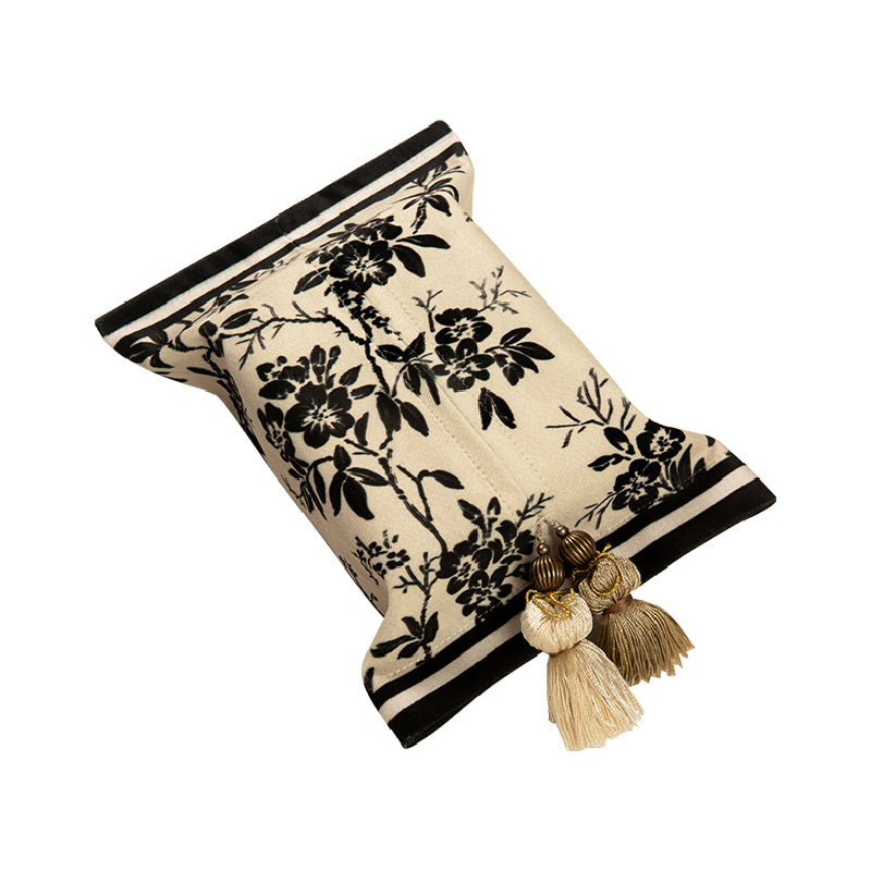 2design monotone floral tissue case