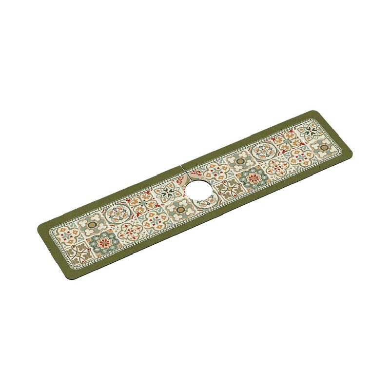elegant geometric pattern bathroom coaster
