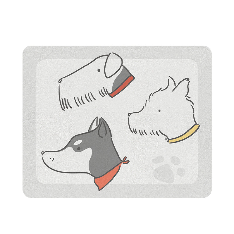 8design girly flower sink mat