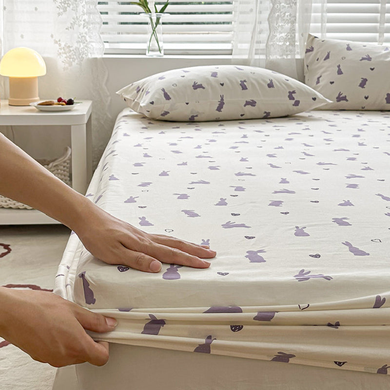 14design girly floral box mattress sheets