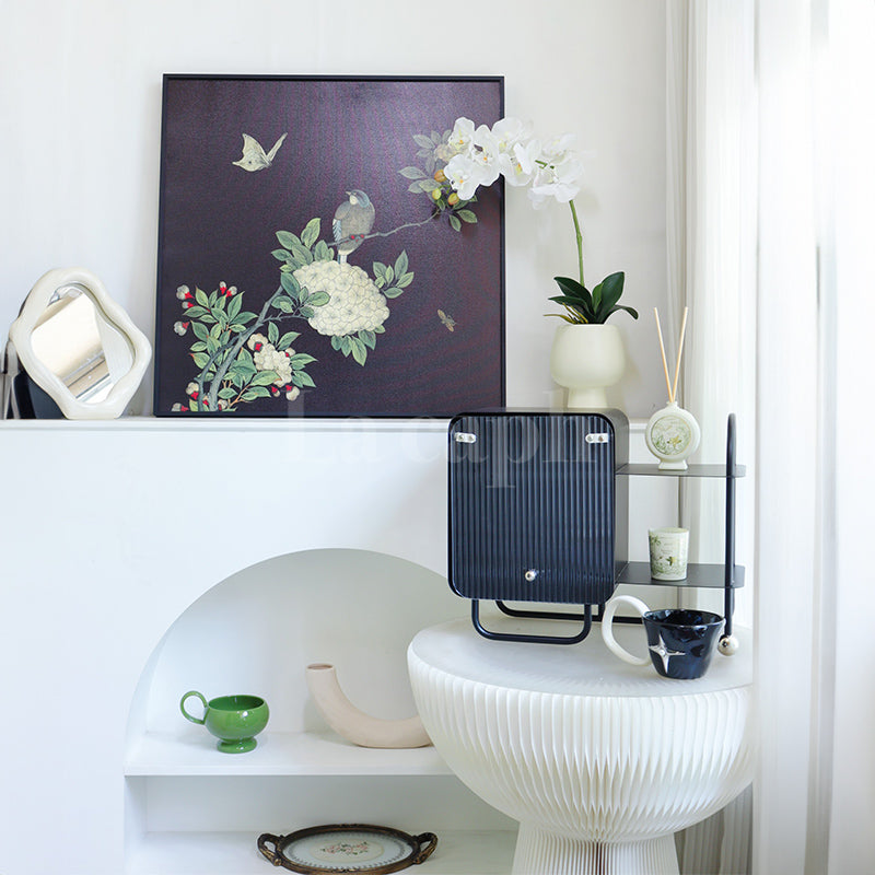 Lustro Noir Cabinet(2colors)