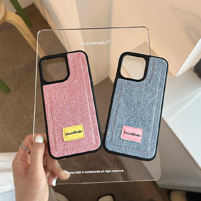 denim casual iPhone case