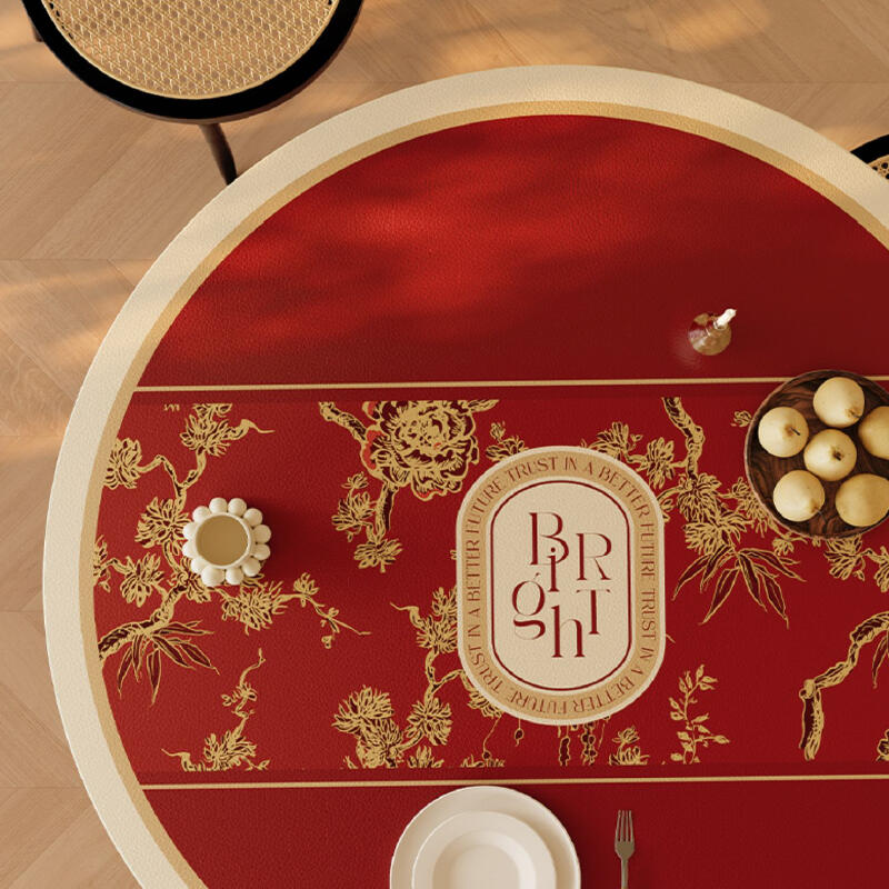 brilliant life round table mat