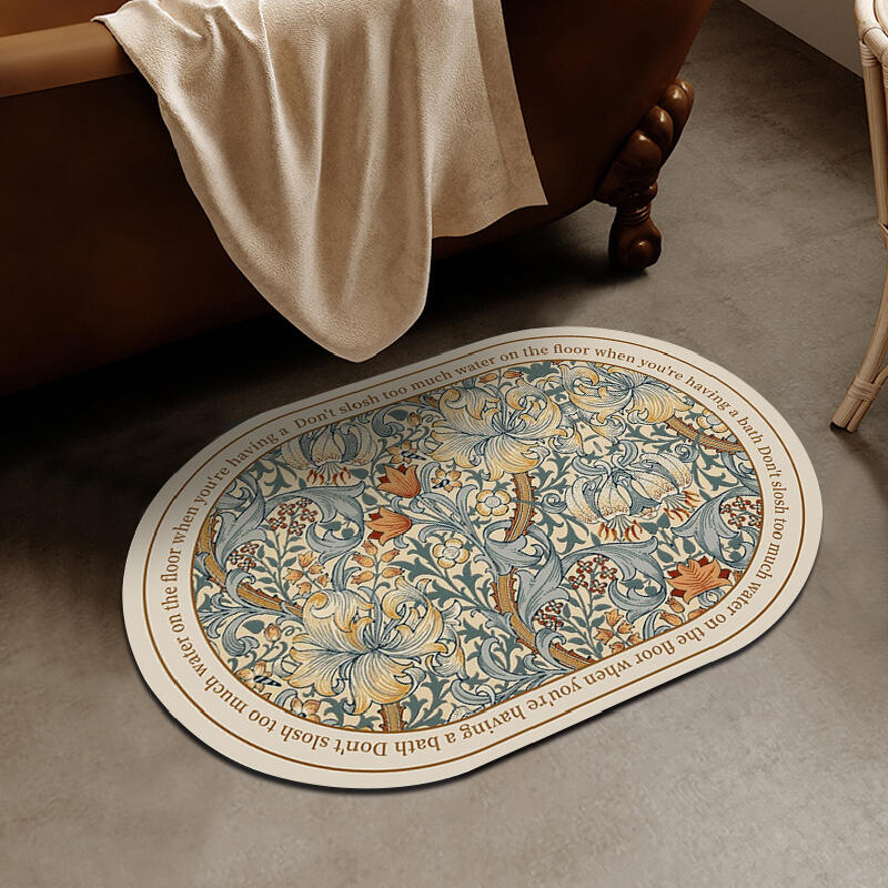 6design american pop bath mat