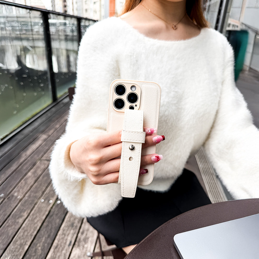 Classic Band Leather iphone Case