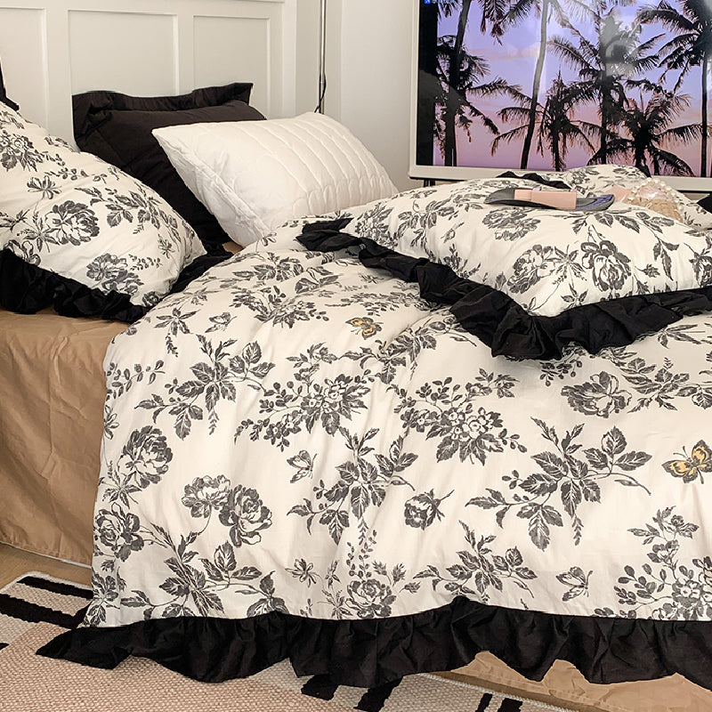 15design frill flower bedlinen set