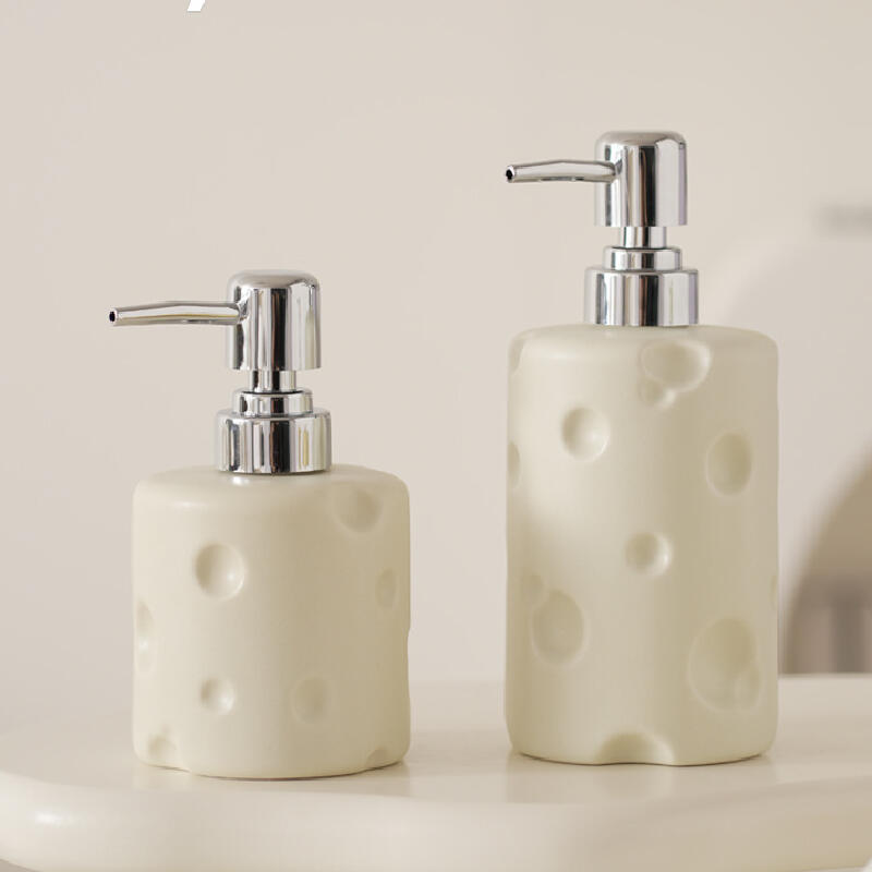 5color cheese soap bottle