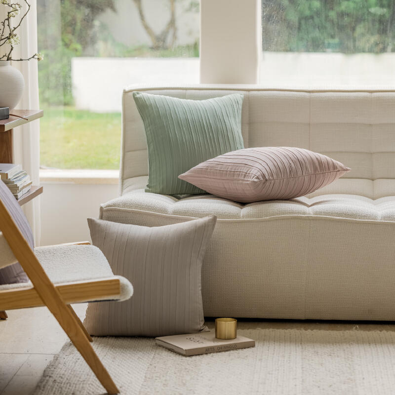 4color fresh ice color stripe cushion