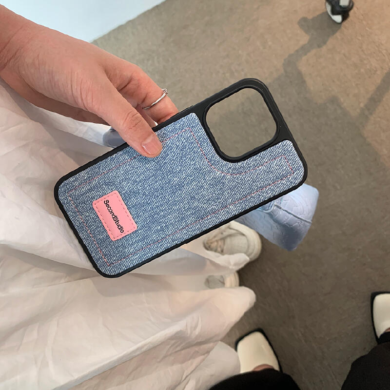 denim casual iPhone case