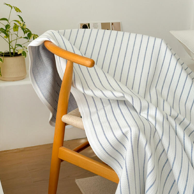 3color casual stripe summer quilt