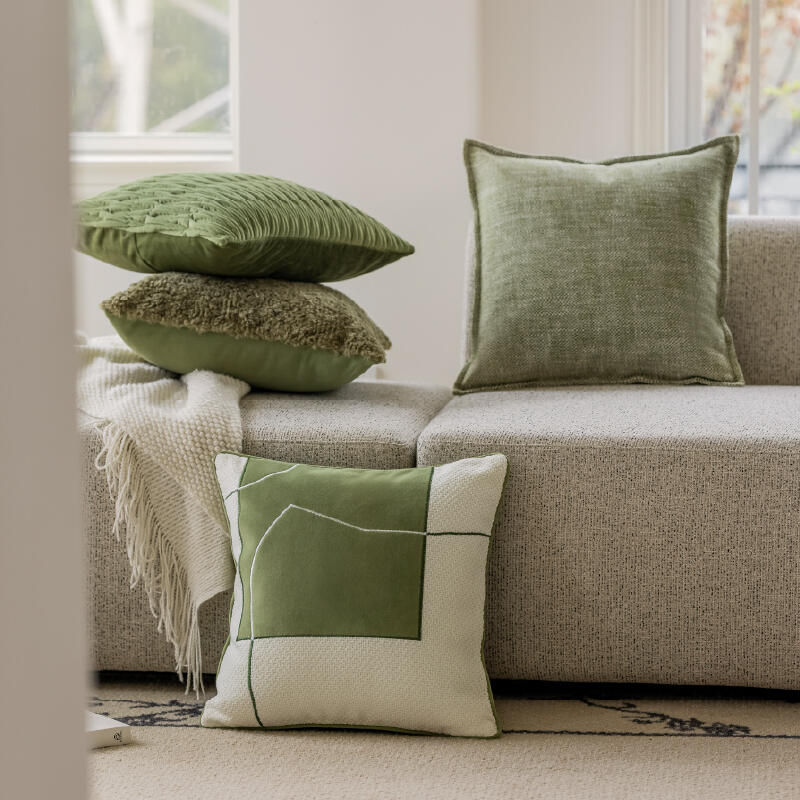 4design green mood cushion