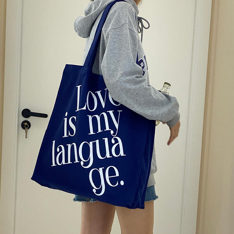 3design simple logo tote bag