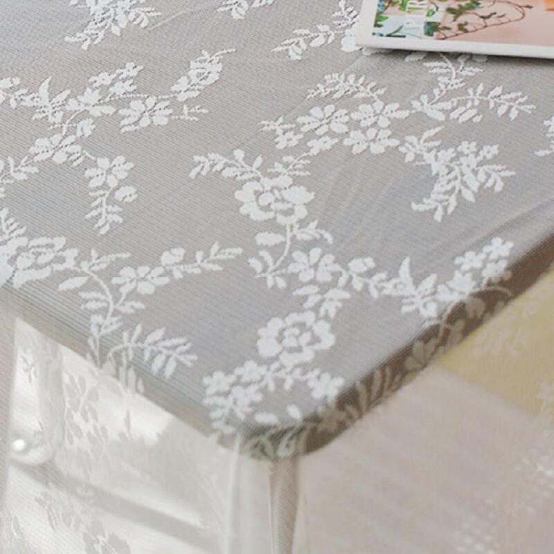 3design white summer lace table cloth