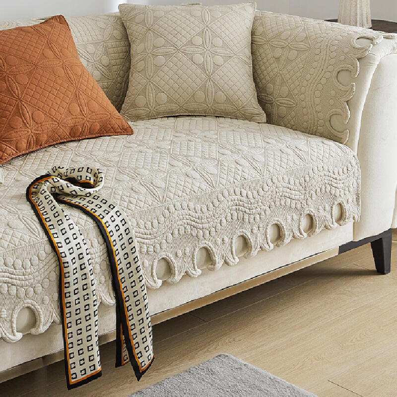 3color elegant jacquard cushion