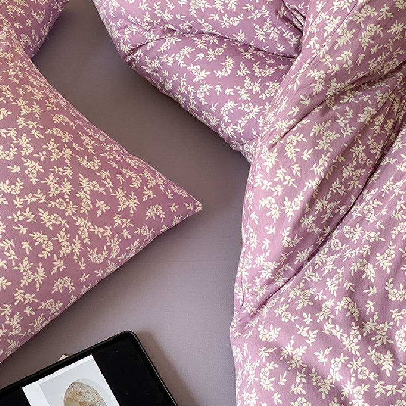 2design natural floral flower bedlinen set