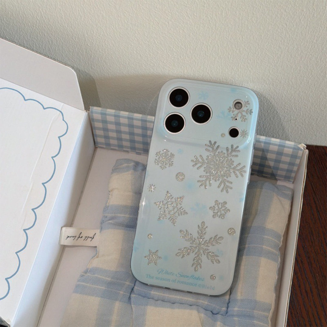 Winter Snowflakes iPhone Case