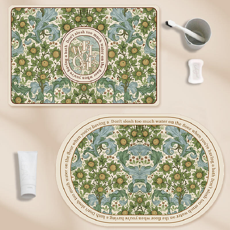 6design american pop bath mat