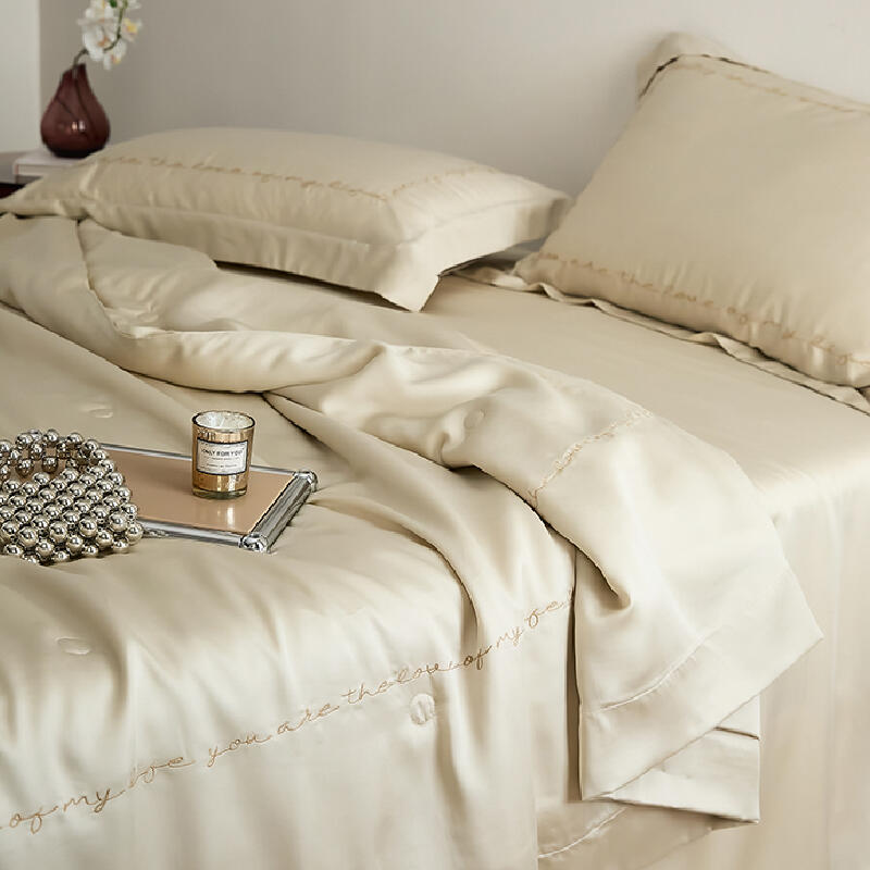 5color simple frill quilt & pillow sheets set