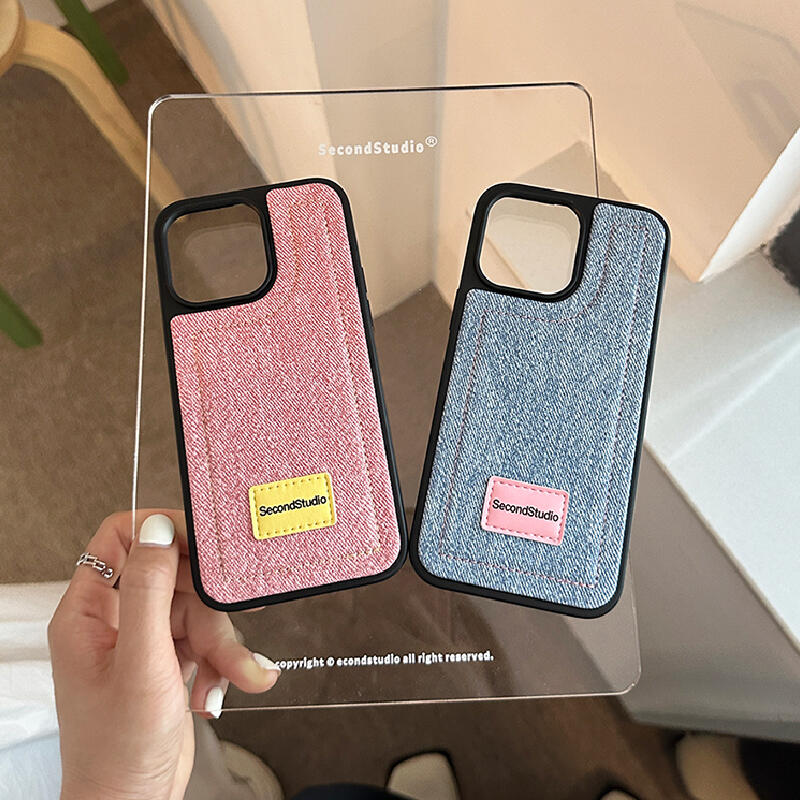denim casual iPhone case