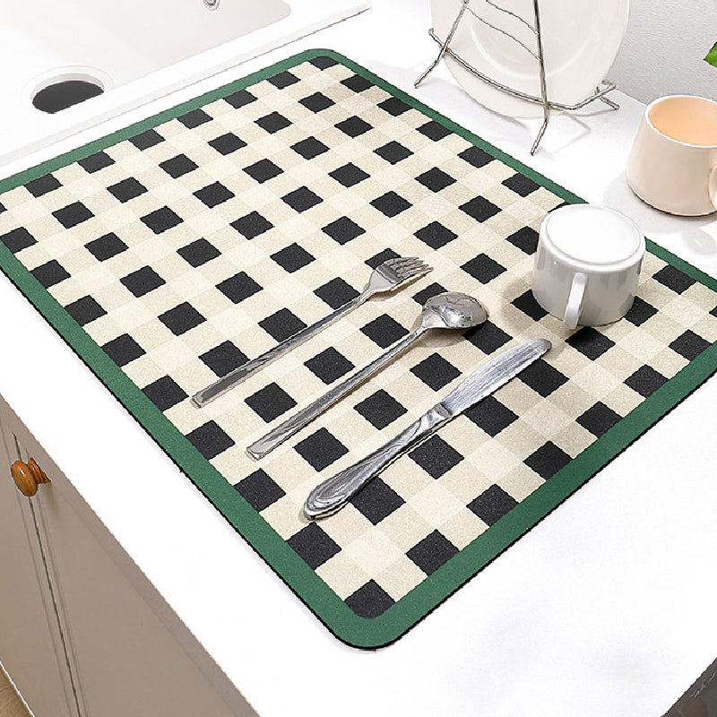 8design girly flower sink mat