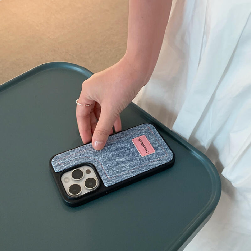 denim casual iPhone case