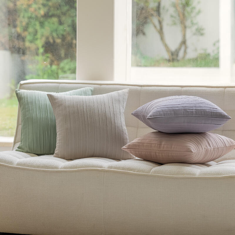 4color fresh ice color stripe cushion