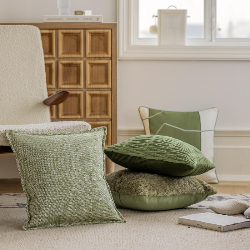 4design green mood cushion