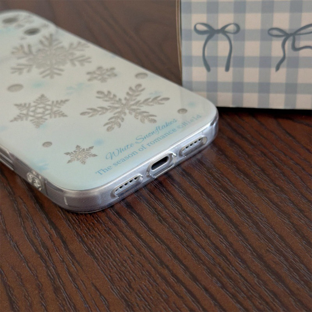 Winter Snowflakes iPhone Case