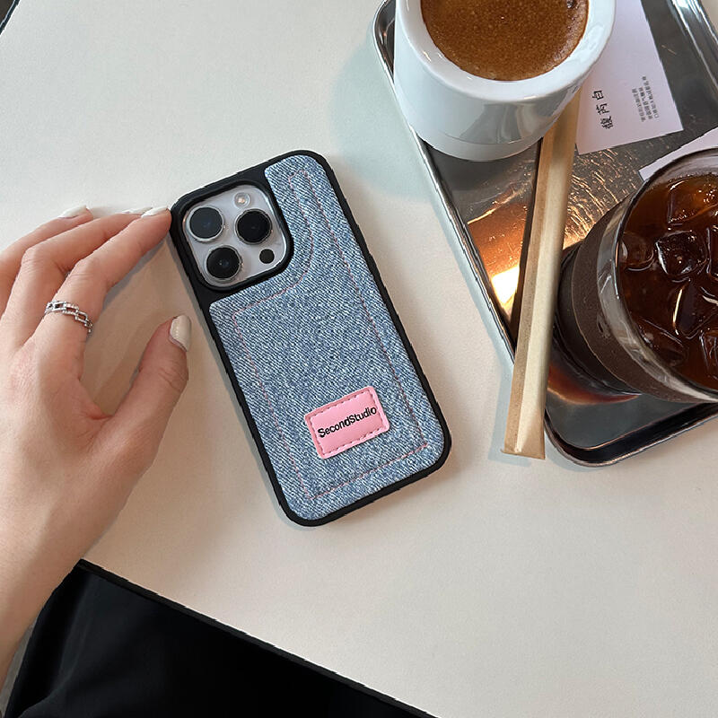 denim casual iPhone case