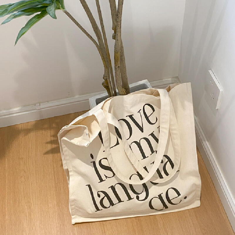 3design simple logo tote bag