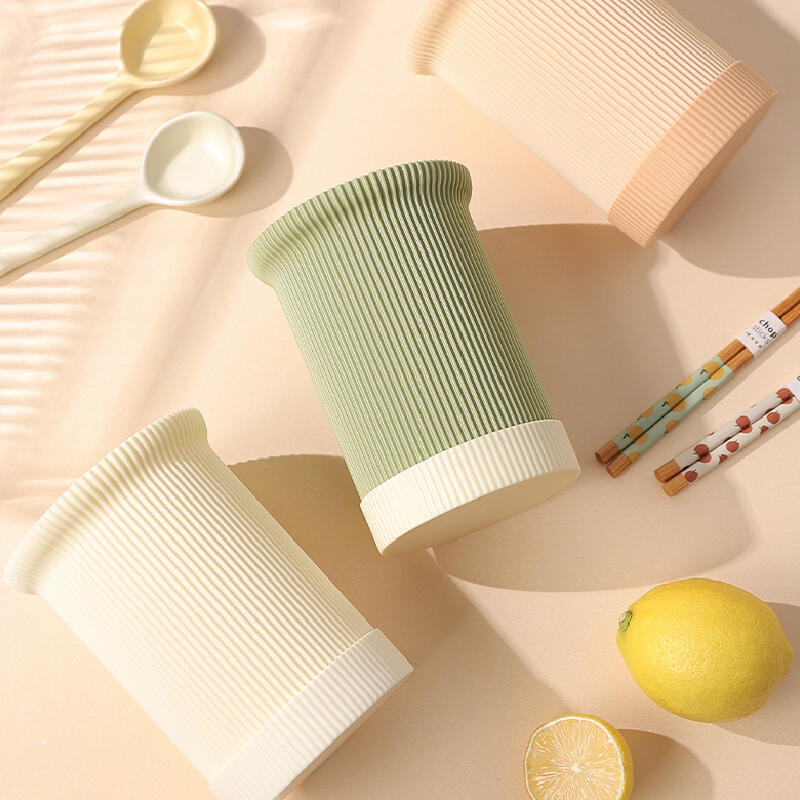 3color twotone natural cutlery stand drainer