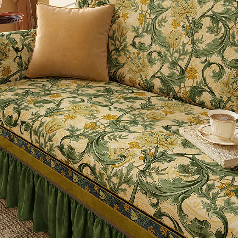 8design ethnic gorgeous flower sofa cover