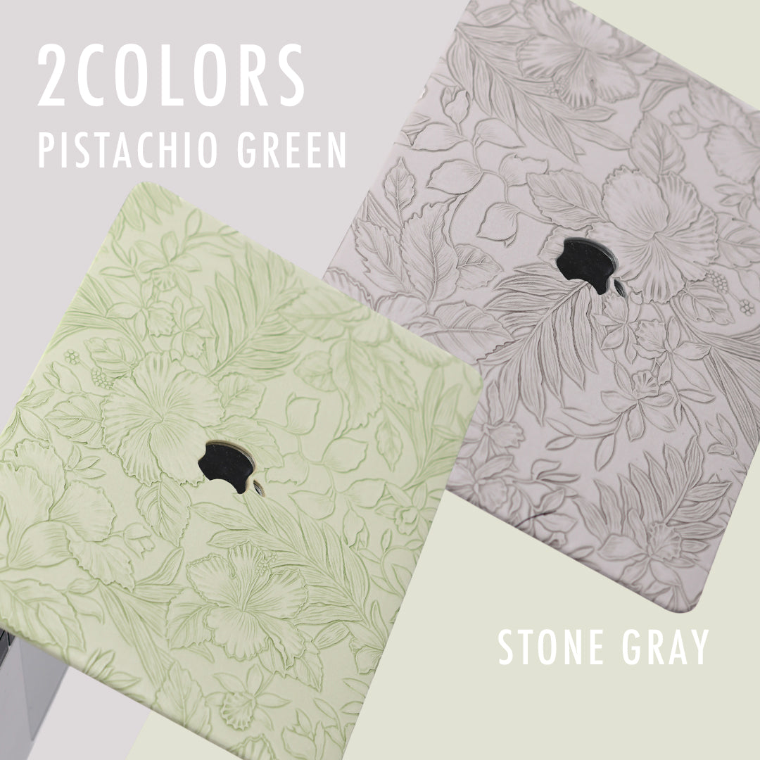 Floral Line Art MacBook Case(2colors)