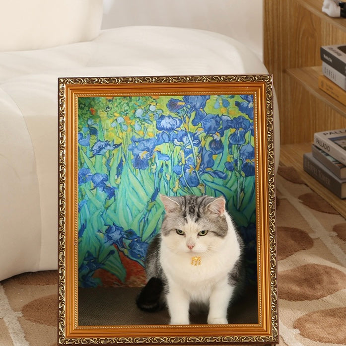 world art design cat scratcher (6design)