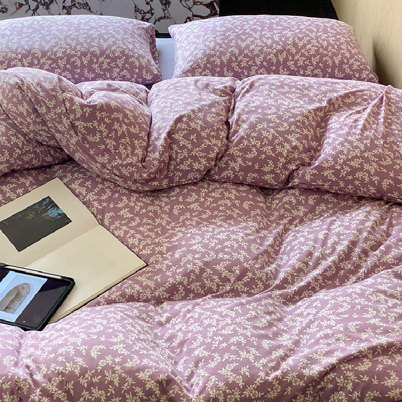 2design natural floral flower bedlinen set