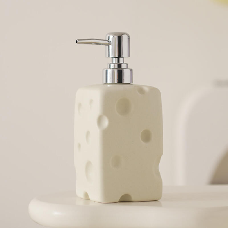 5color cheese soap bottle