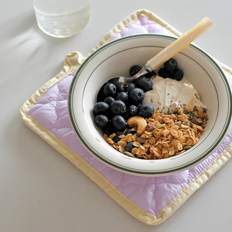 2color quilting coaster