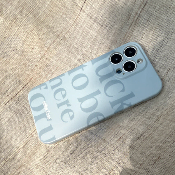 blue puzzle iPhone case