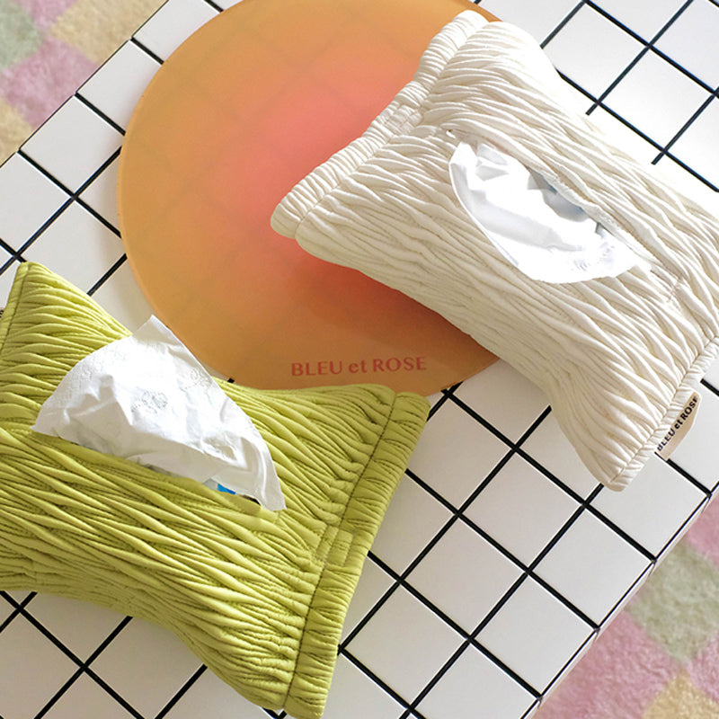 2color fine stitch tissue case