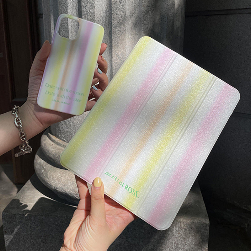 3design retro pastel iPad case
