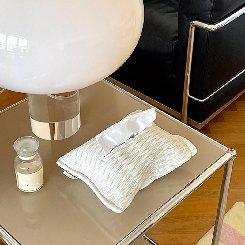 2color fine stitch tissue case