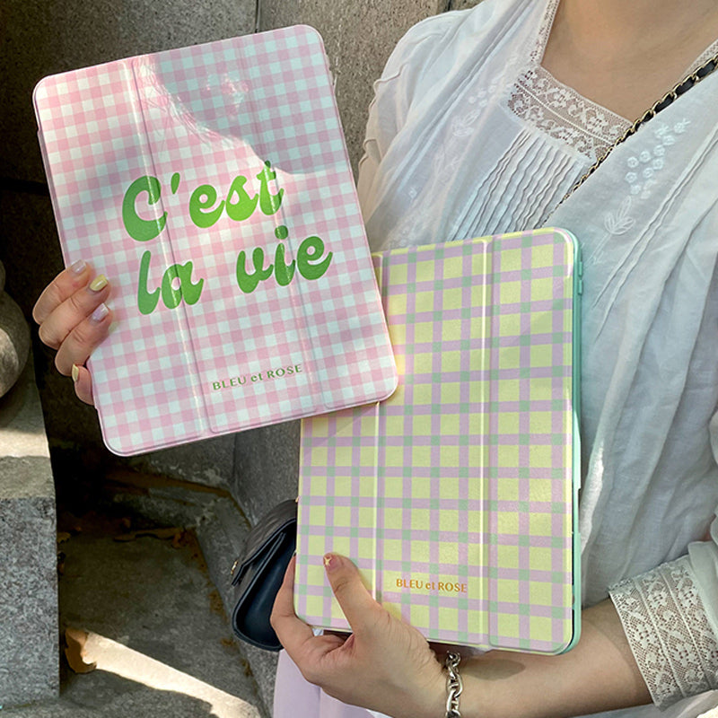 3design retro pastel iPad case