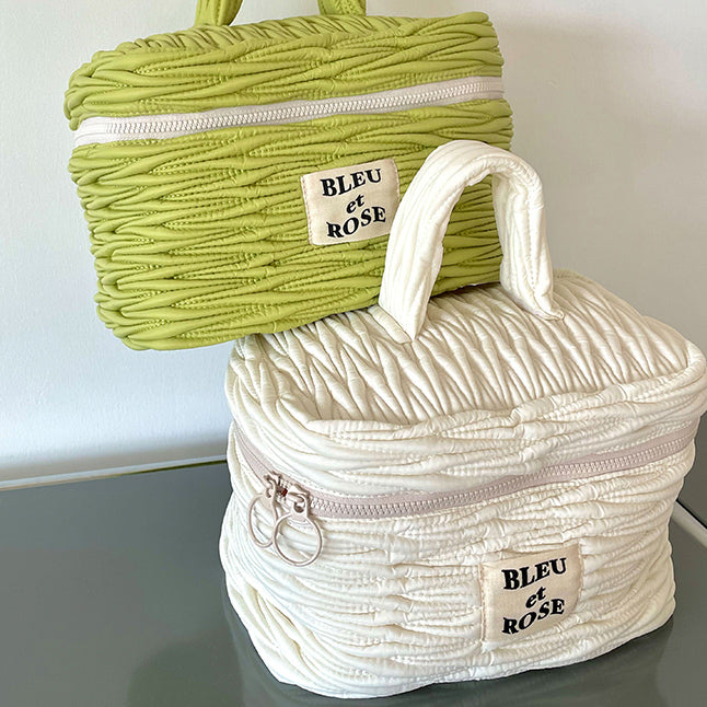 2color fine stitch pouch