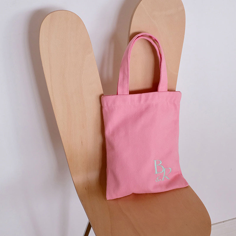 2design pink canvas mini bag