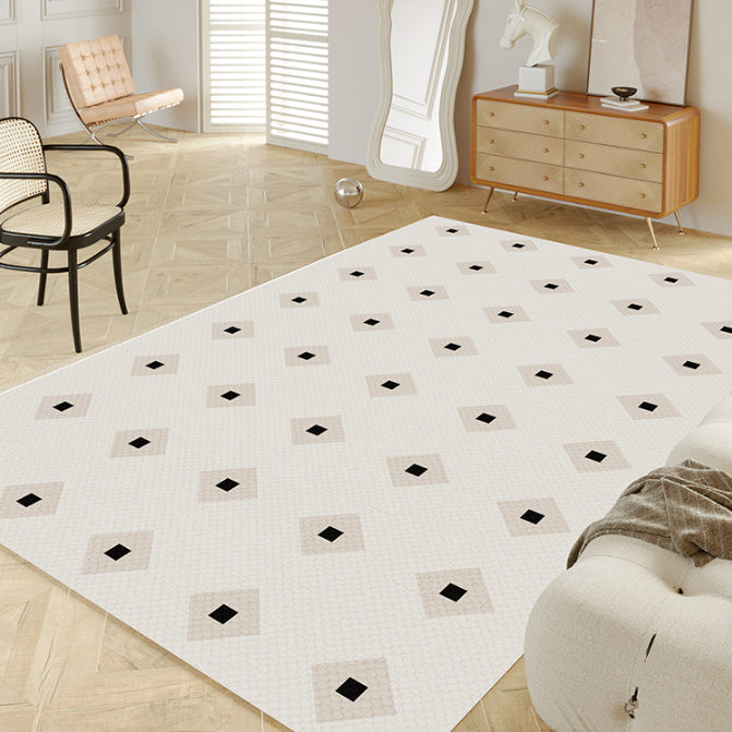 【即納】11design geometric pattern square carpet / 140×200cm , C