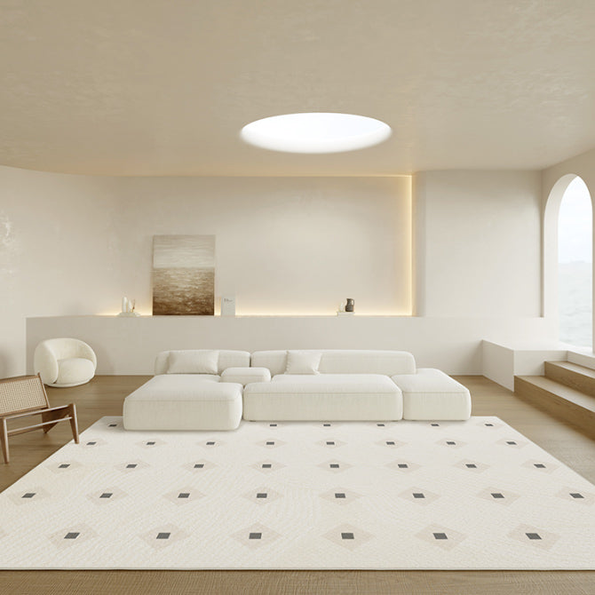 【即納】11design geometric pattern square carpet / 140×200cm , C