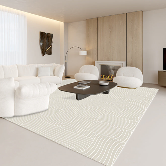 【即納】11design geometric pattern square carpet / 140×200cm , C