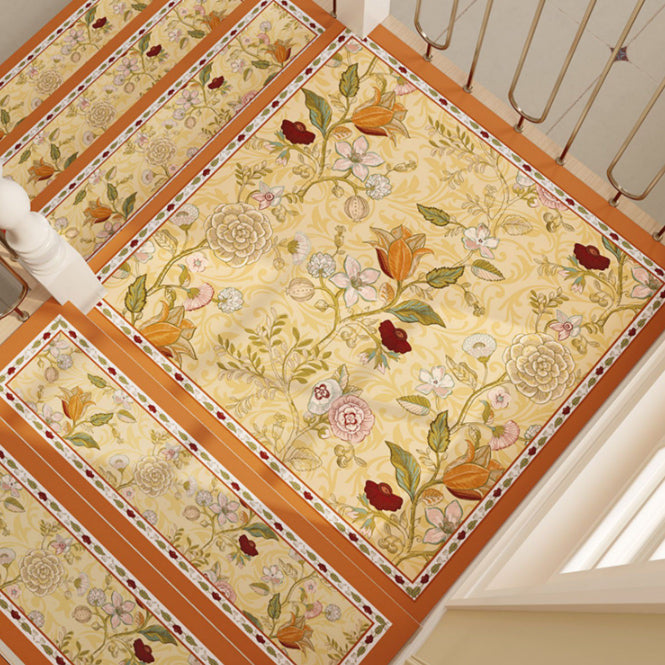 4design ethnic flower step mat