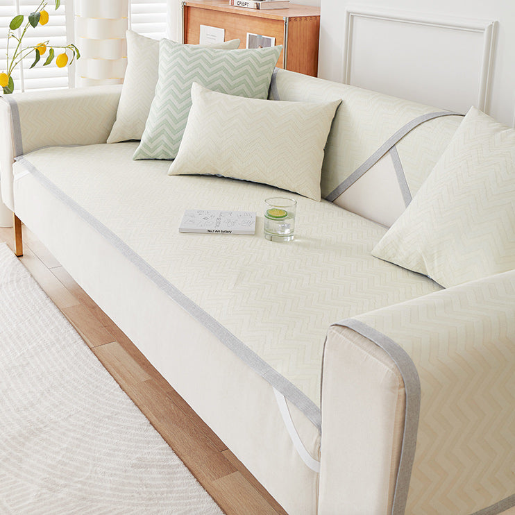 3color wavy line cool sofa cover