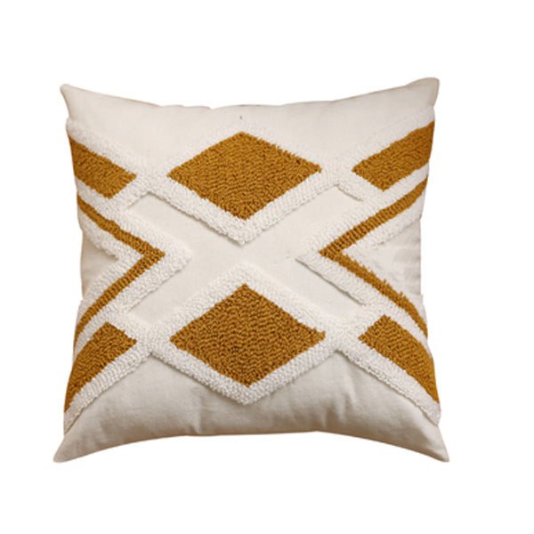 argyle boa cushion